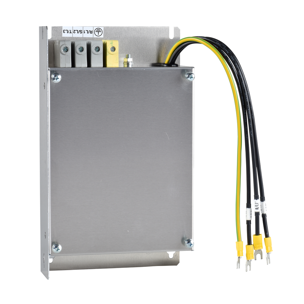 VW3A31406 – additionnal EMC input filter – 3-phase supply – 25 A