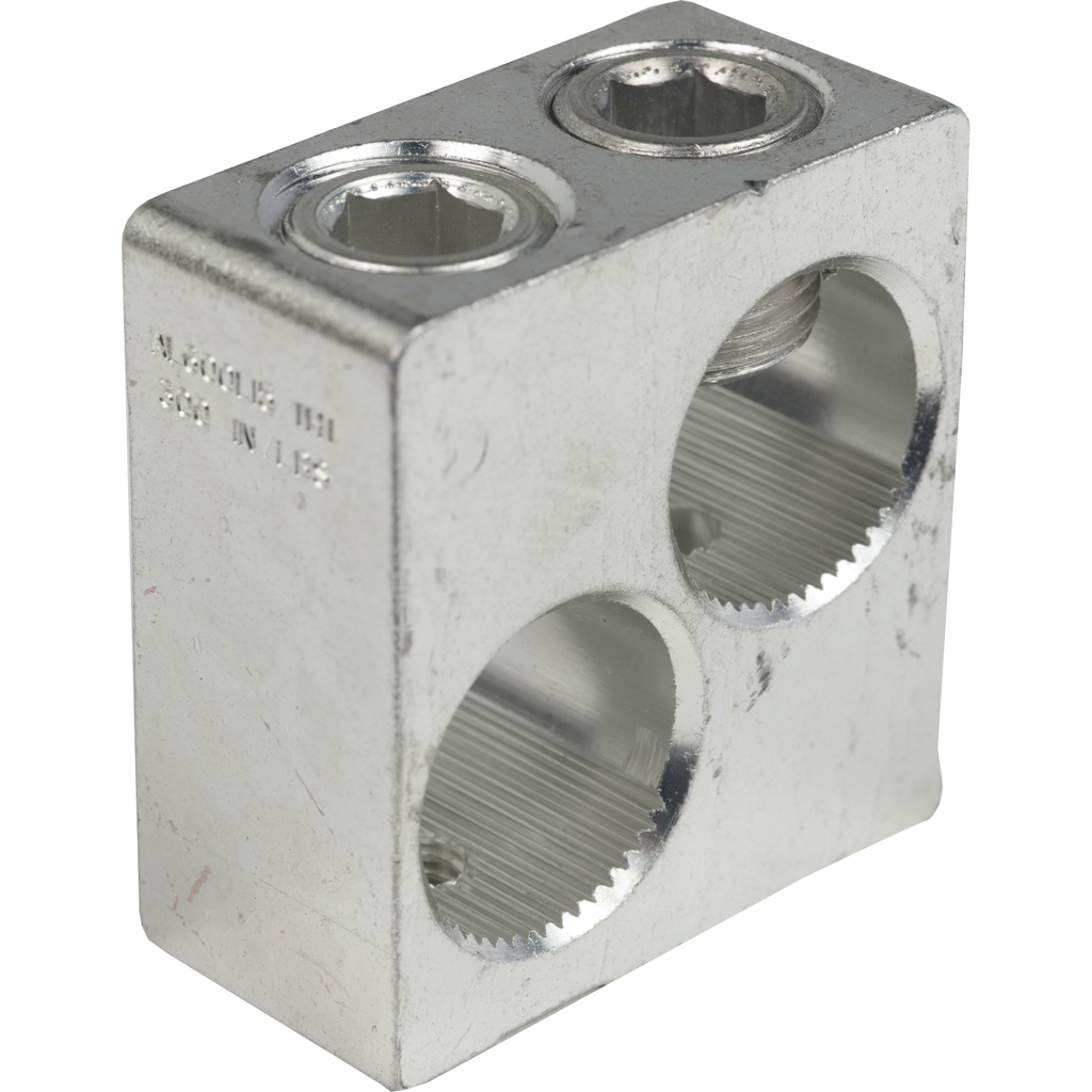 Mayer-DDS-Circuit breaker accessory, LI/LC, lug kit, mechanical, 400A, 2 to 4/0 to 500kcmil, Al-1
