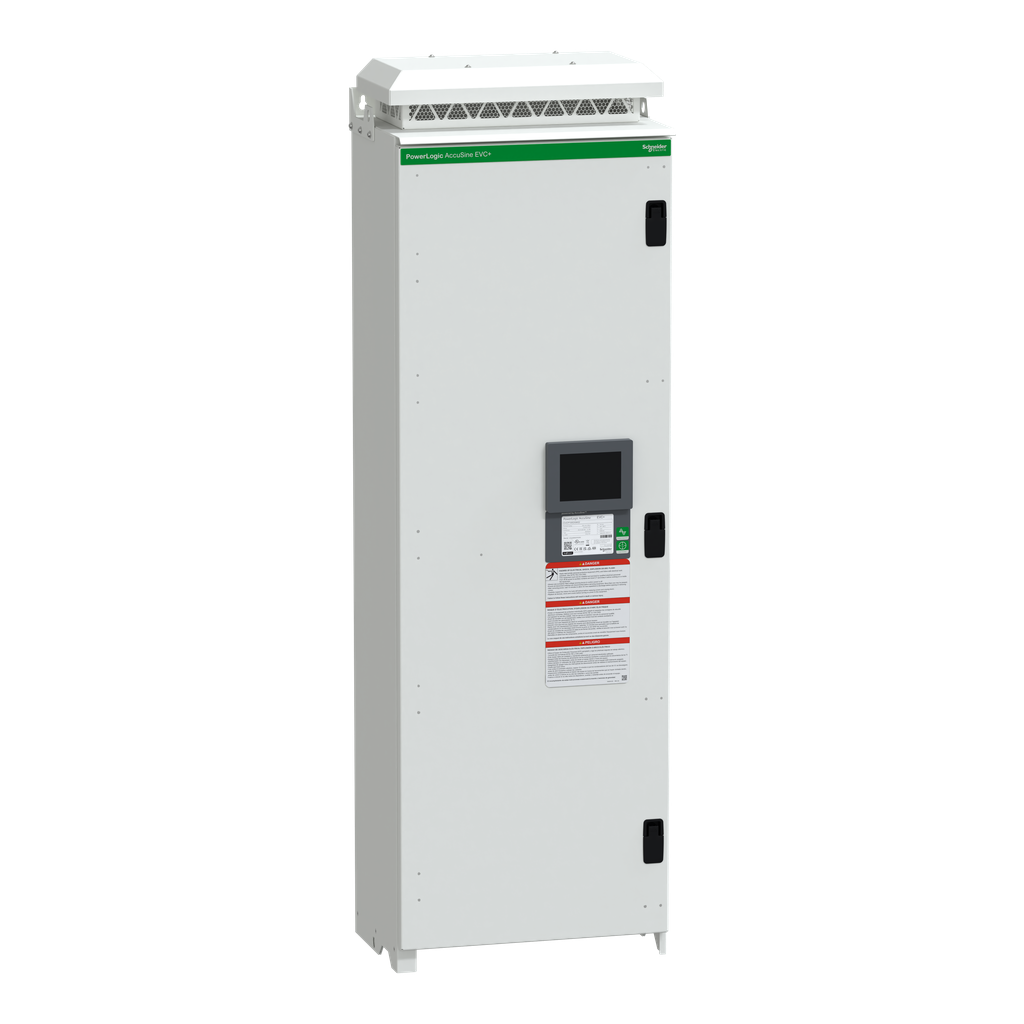 EVCP100D5W02 – Electronic VAR compensator/static VAR generator, PowerLogic AccuSine EVC , 100kvar, 208-480V, UL2 wall mount