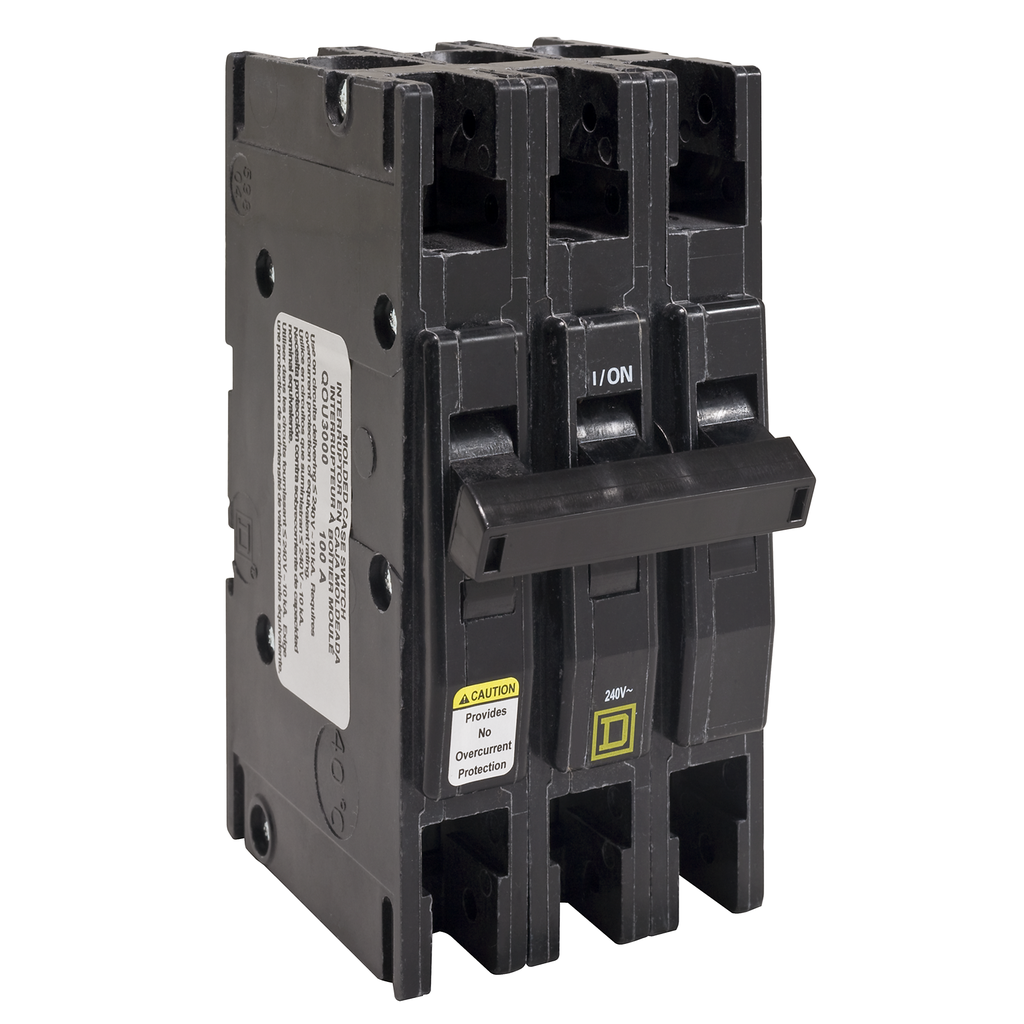 QOU3000 – Mini switch, QOU, non-automatic, 100A, 3 pole, 240 VAC, 10kA