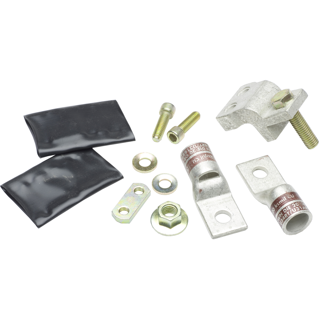 CYA600P5 – Connection accessory, PowerPacT M/P, compression lug kit, unit mount, 18 kA, 600A, copper