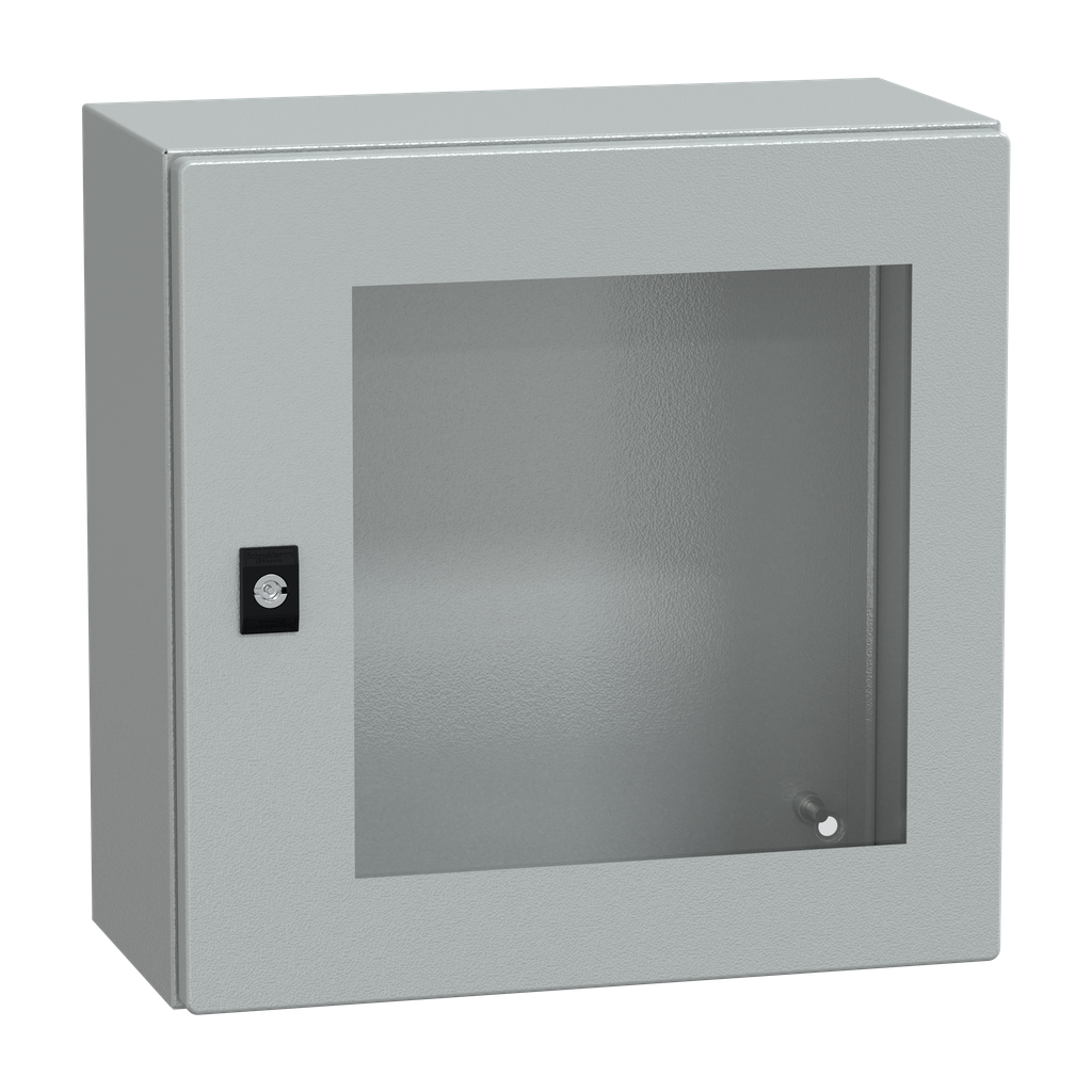 NSYCRN44200T – PanelSeT CRN tspt door w/o mount.plate. H400xW400xD200 IP66 IK08 RAL7035..