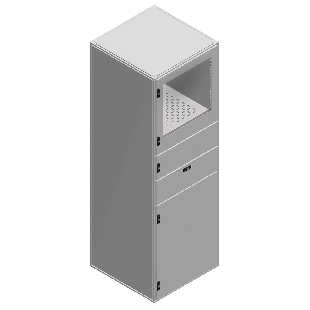 NSYSF18660PC – PanelSeT SF PC rack enclosure – assembled – 1800x600x600 mm