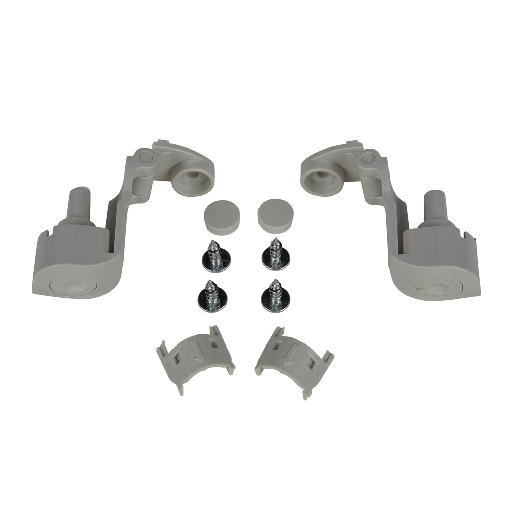 NSYAEDH40TB – Hinges, for cover-depth 40 mm. In thermoplastic PC with screws.