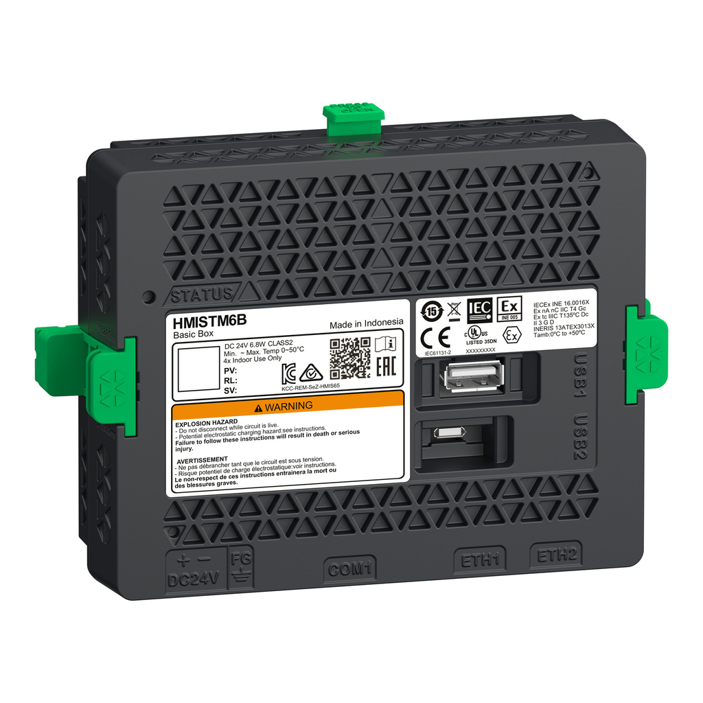Mayer-DDS-touch panel screen, Harmony ST6, spare part , rear module, 1COM, 2Ethernet, USB host&device, 24VDC-1