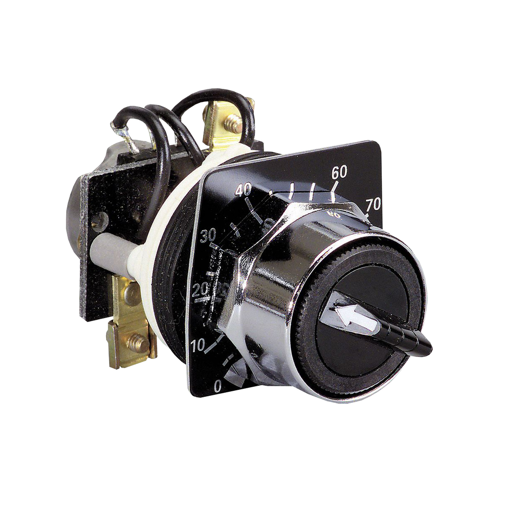 9001K2106 – Potentiometer, Harmony 9001K, metal, black, 30mm, 2.5kOhm