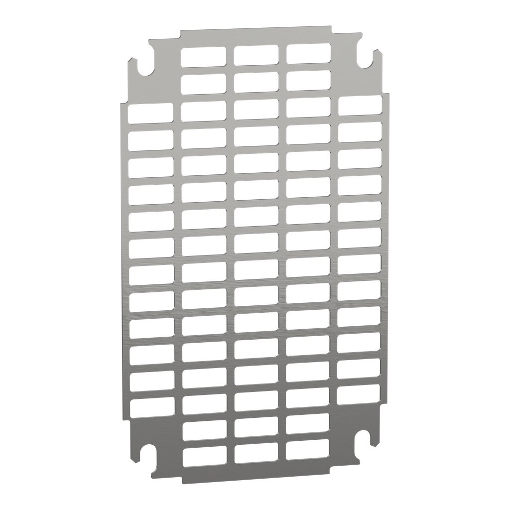 NSYMR32 – Monobloc perforated plates, H300xW200mm with universal perforations 11x26mm