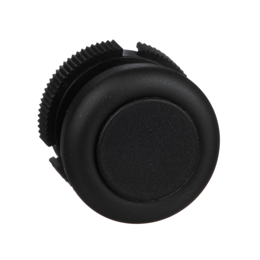 XACA9412 – Harmony, round head for push button, spring return, black, booted