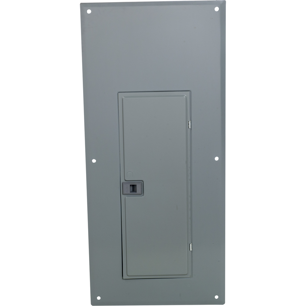 Mayer-DDS-Replacement cover, QO, for 40 space load center with 125A mains, combination flush and surface, gray-1