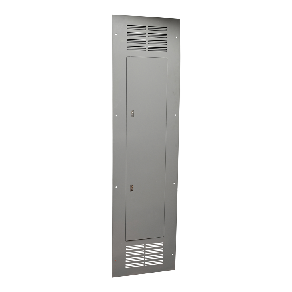 NC80VF – Enclosure cover, NQ and NF panelboards, NEMA 1, flush, ventilated, 20in W x 80in H