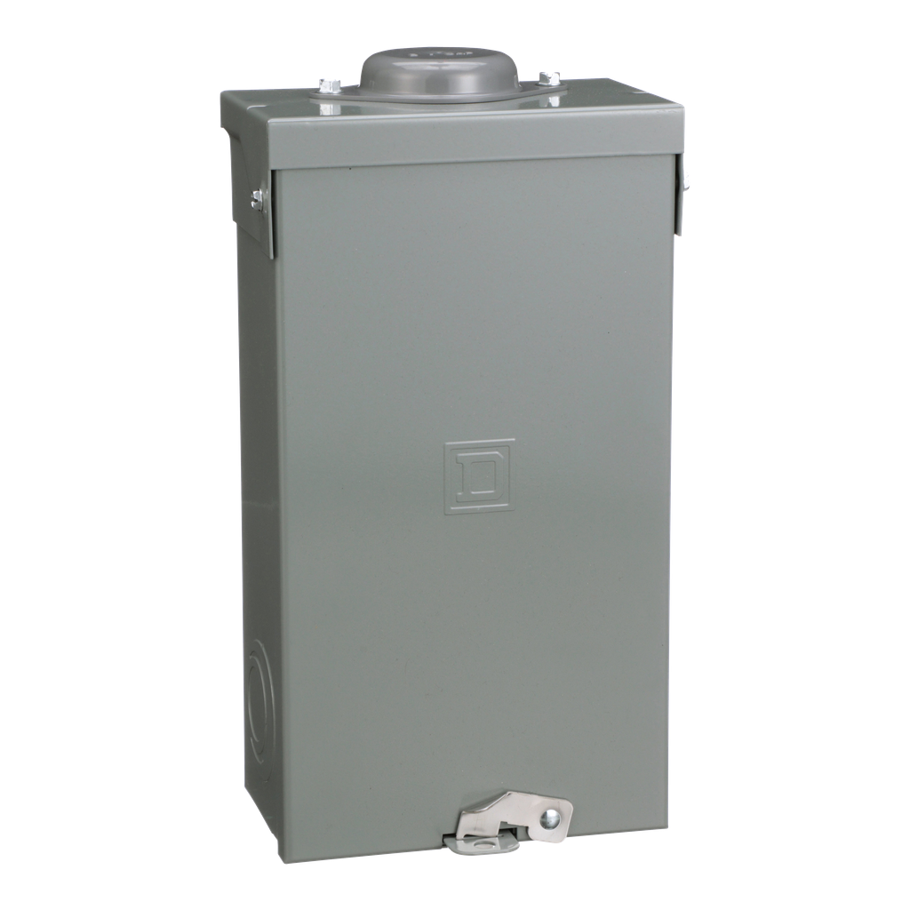 QO2000NRB – Enclosed molded case switch, QO, 100A, 2 pole, 240VAC, 10kA, plug in mount, NEMA 3R