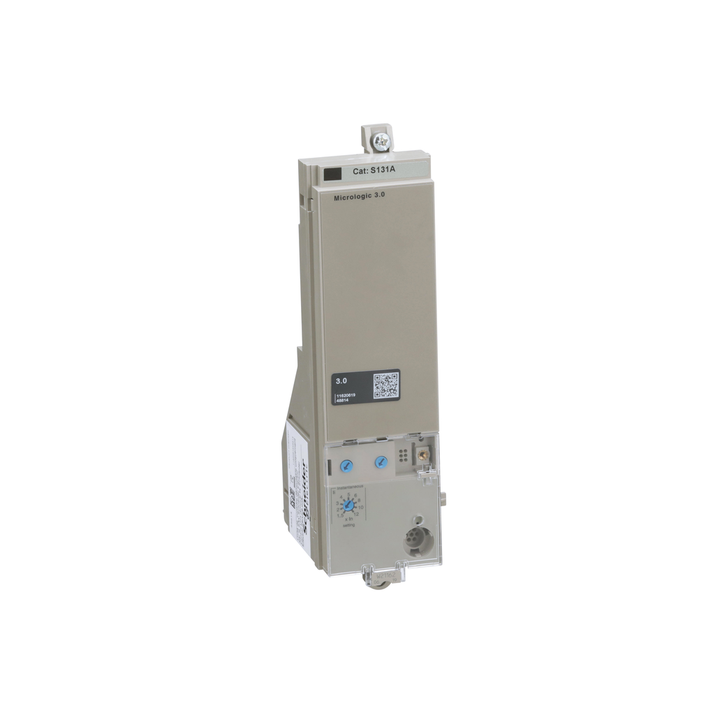 S131A – Trip unit, PowerPacT P, R, with rating plug, 3.0 (UL/ANSI only), LI protection