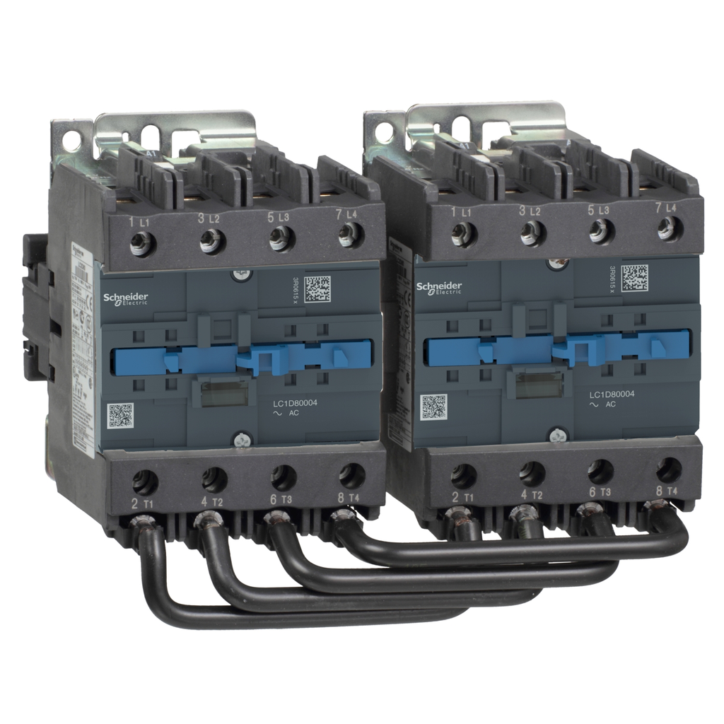Mayer-DDS-TeSys Deca changeover contactor , 4P(4 NO) , AC-1 , <= 440V, 125A,  220V AC coil-1