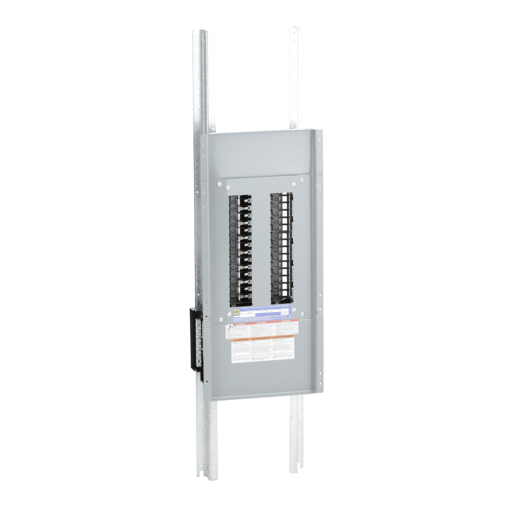 NQ30L4C – Panelboard interior, NQ, main lugs, 400A, Cu bus, 30 pole spaces, 1 phase, 3 wire, 240VAC, 48VDC