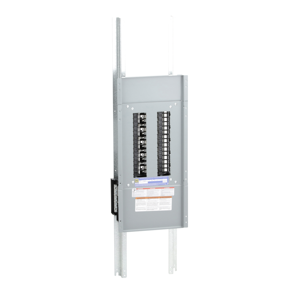 NQ430L4C – Panelboard interior, NQ, main lugs, 400A, Cu bus, 30 pole spaces, 3 phase, 4 wire, 240VAC, 48VDC