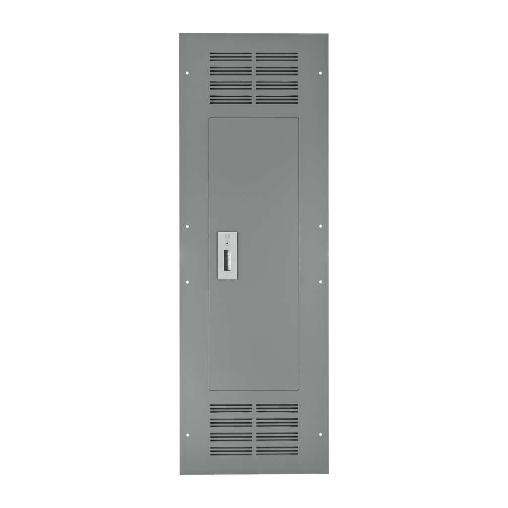 NC80VF3P – Enclosure Cover, NQNF, Type 1, flush, ventilated, 3 point latch, 20x80in