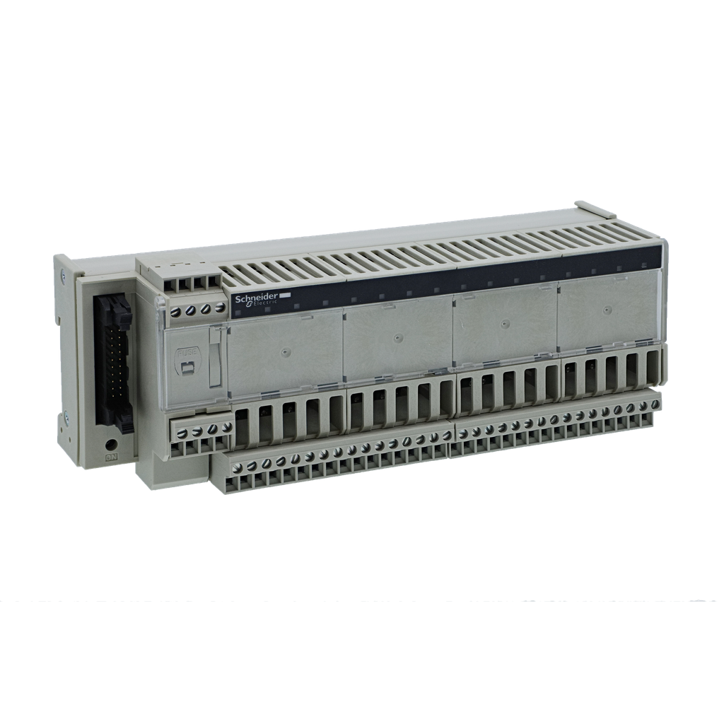 ABE7S16E2B1 – sub-base – soldered solid state output relay ABE7 – 16 inputs – 24 V DC