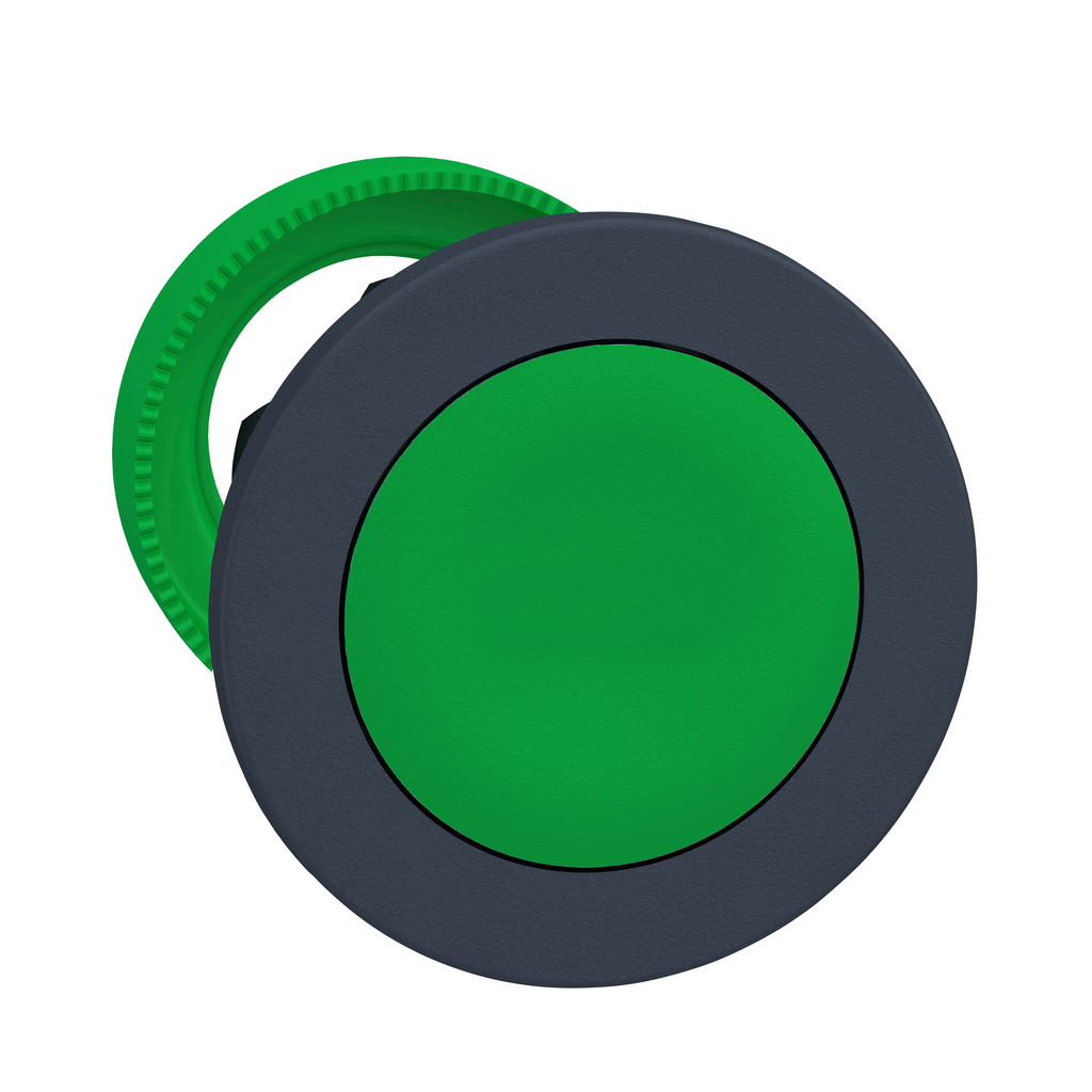 ZB5FHCUST04 – FLUSH GREEN FLUSH CAPS PB HEAD PUSH PUSH