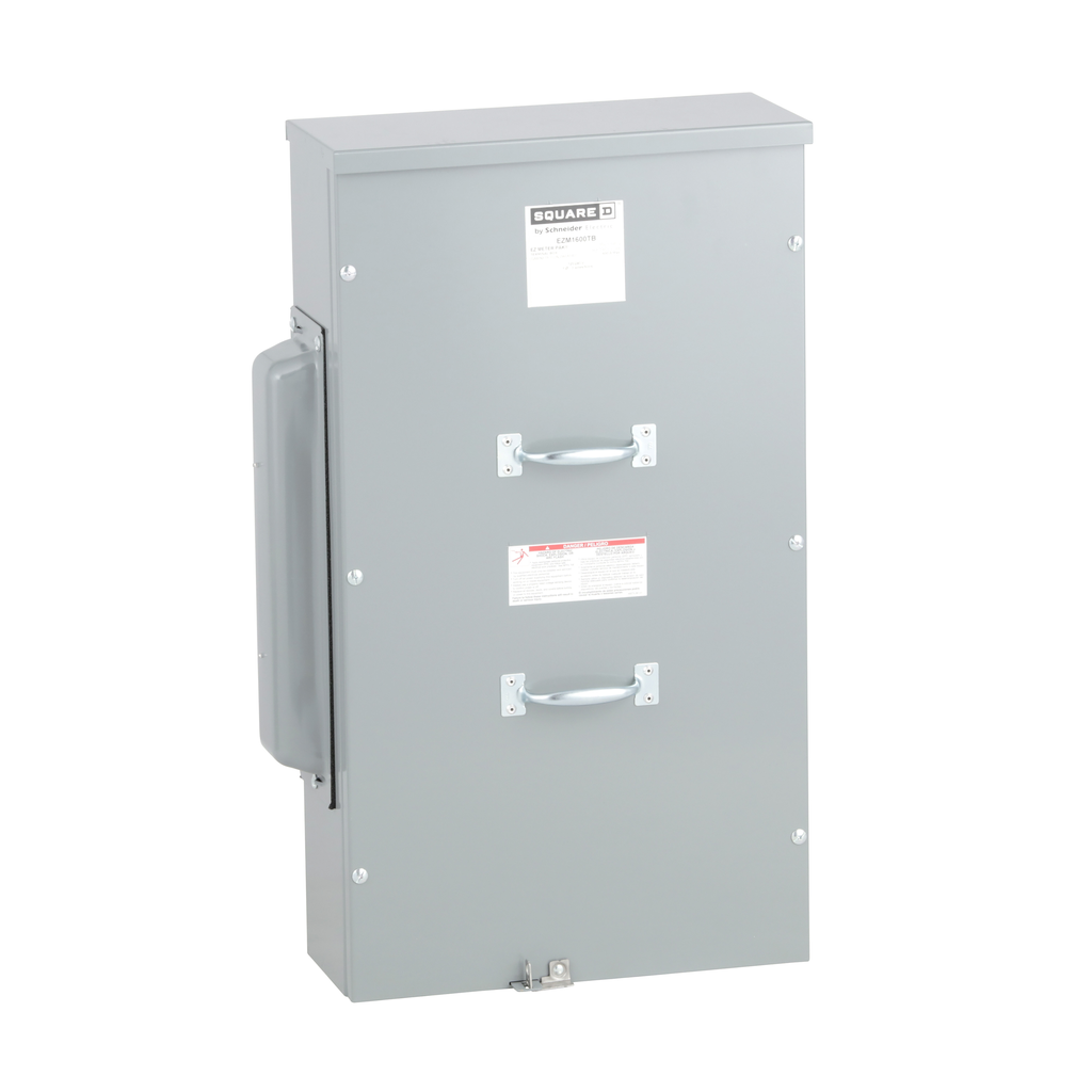 EZM1600TB – Main lugs unit, EZ Meter-Pak, 600A, 120/240VAC, 1ph/3W, 800A bus, OH/UG, Type 3R