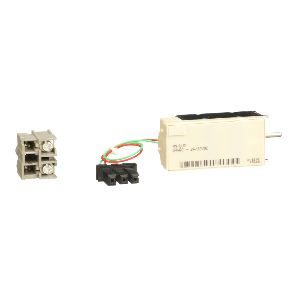 S33668 – Circuit breaker accessory, PowerPacT M/P/R, undervoltage trip, 24VAC, 30VDC