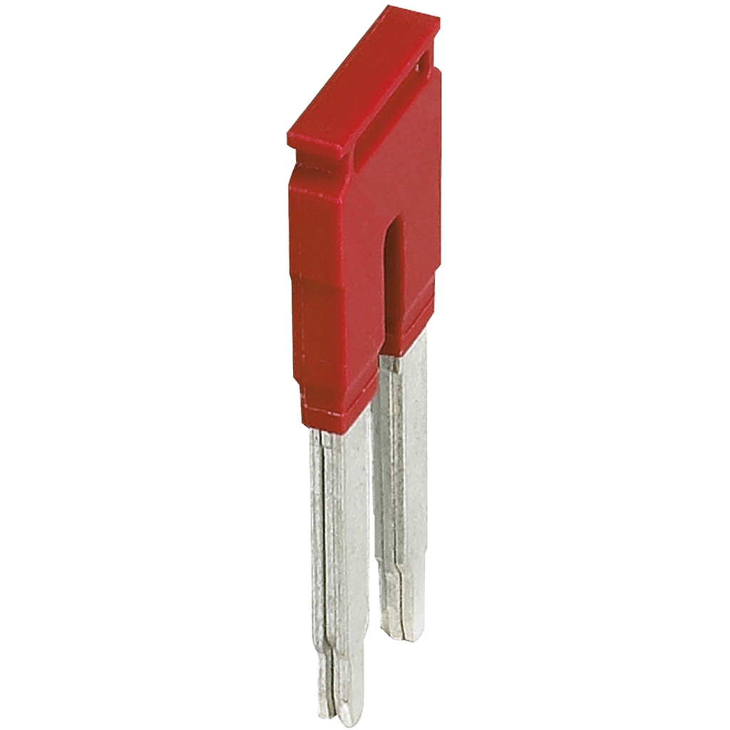 Mayer-DDS-Plug-in bridge, Linergy TR, 2 points, for 10mm² terminal blocks, 2 way, red, set of 10-1