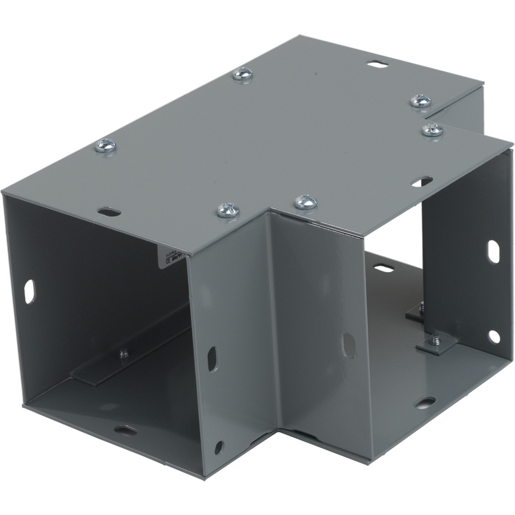 Product image for Square D LDB4T 4 x 4 Inch NEMA 1 Wireway Tee