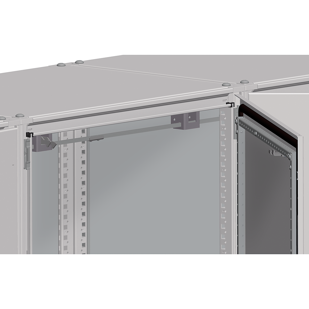 NSYSLCKS6 – Interlocking system for secondary doors, PanelSeT SFN, PanelSeT SF, for electrical enclosure W600mm , steel