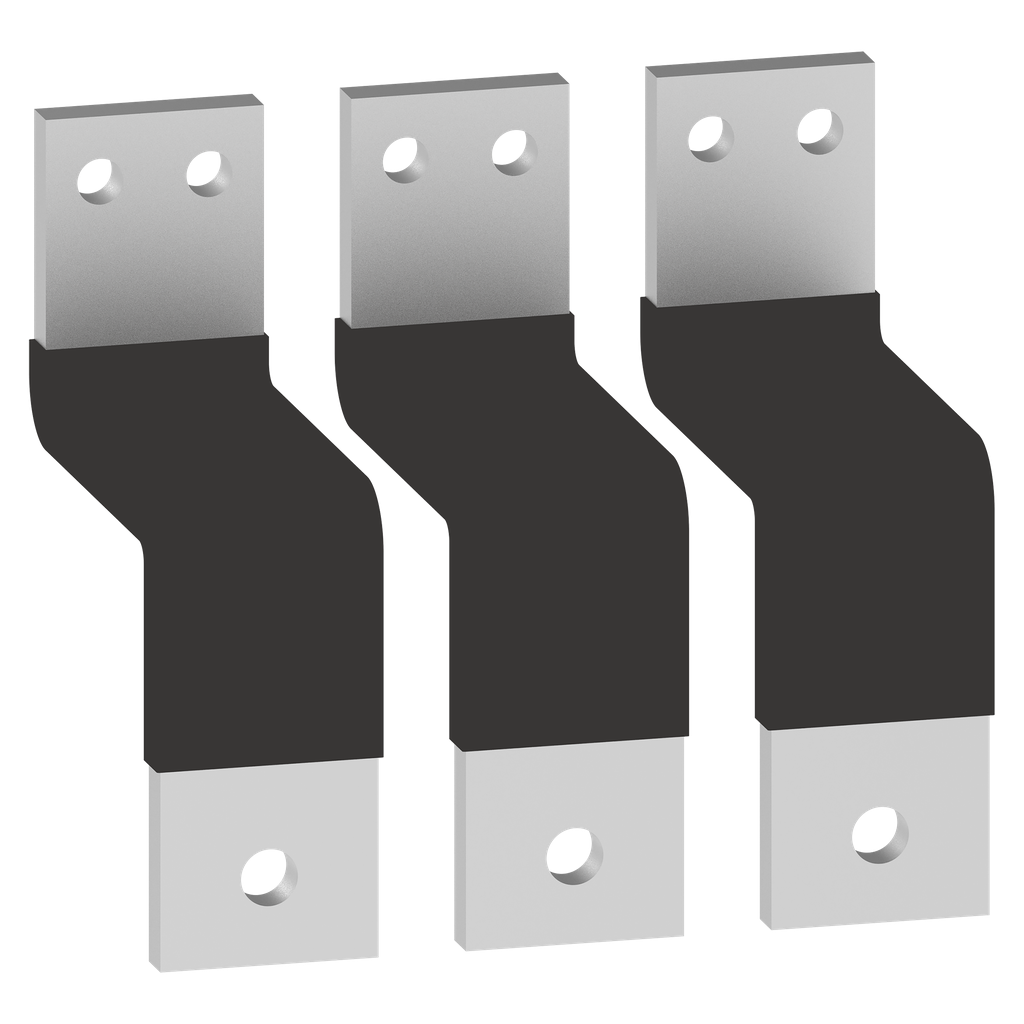 LA9G3113 – Flexible terminal extensions,TeSys Giga contactor,for LC1G630-800 to align MCCB,3 pole