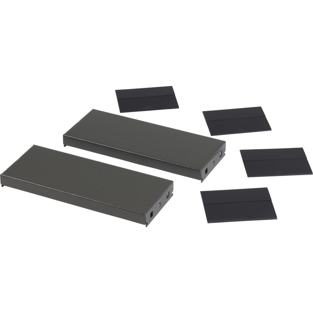 NSYSPS4100 – Side panels for the plinth, PanelSeT SFN, Spacial SF, Spacial SM, for electrical enclosure  D400mm, set of 2, H100mm