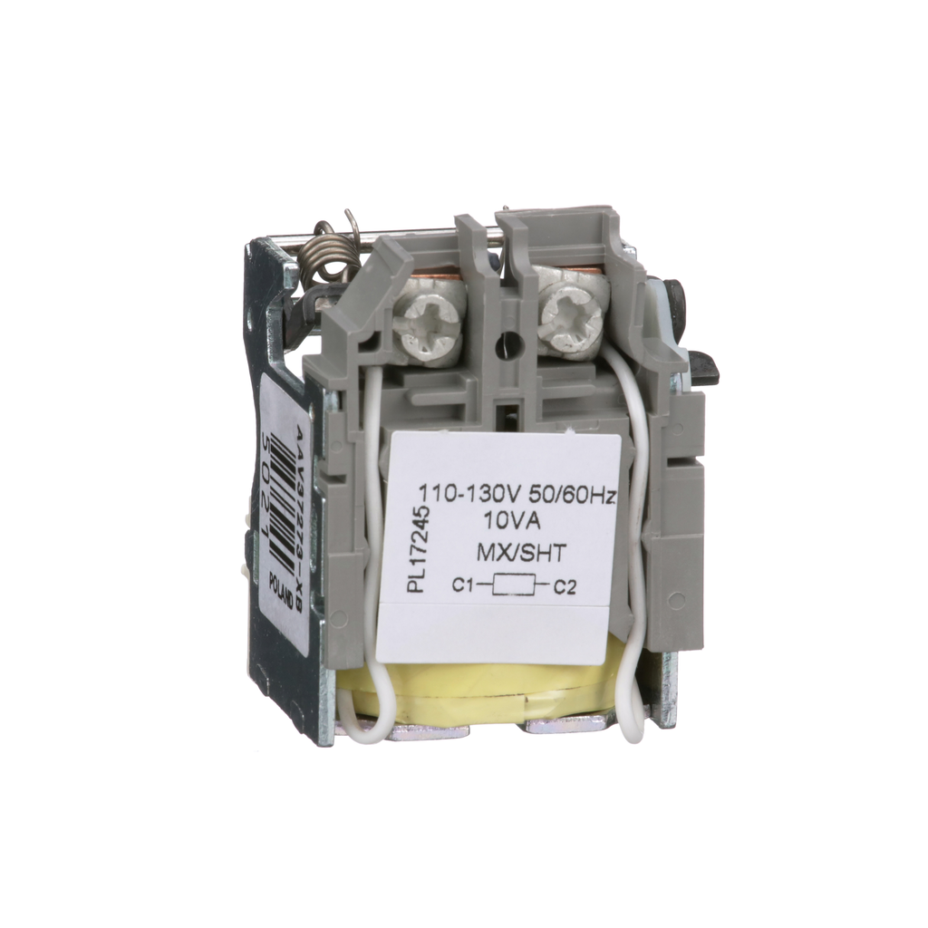 S29386 – Circuit breaker accessory, PowerPacT, shunt trip, 110VAC to 130VAC