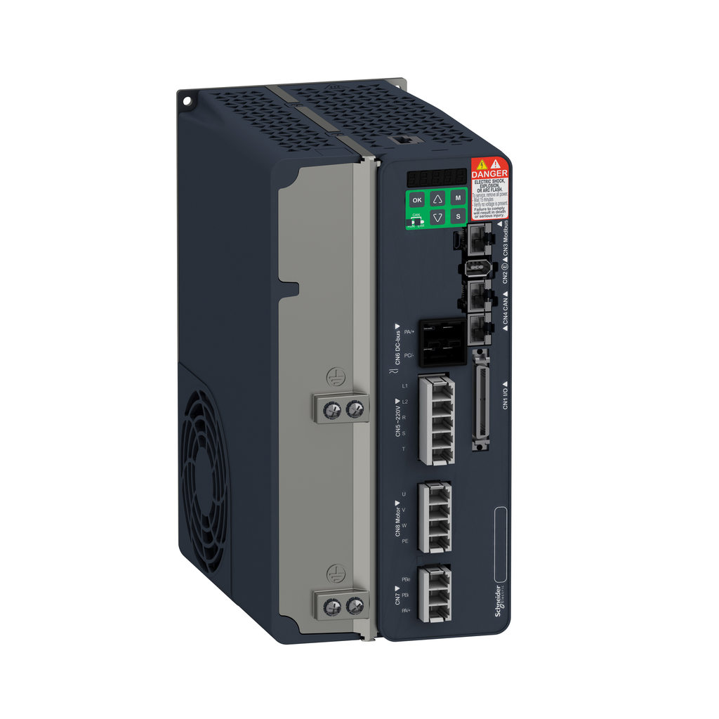 LXM28EU30M3X – Lexium28 EtherCAT drive, 3.0kW, 3 phase 230V
