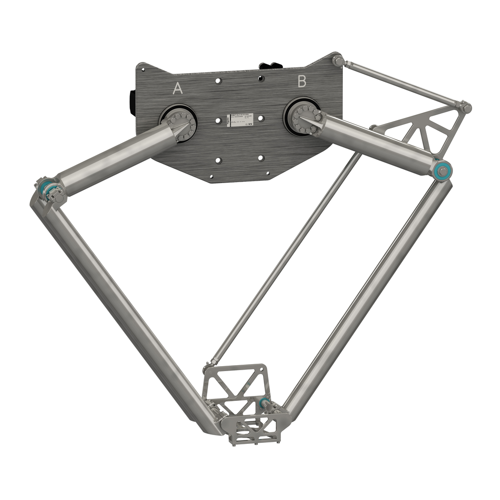 VRKT3M0FNC00000 – Delta 2 robot, T3, 2-3 axis, 35 kg permissible load, 0-1000 mm working envelop