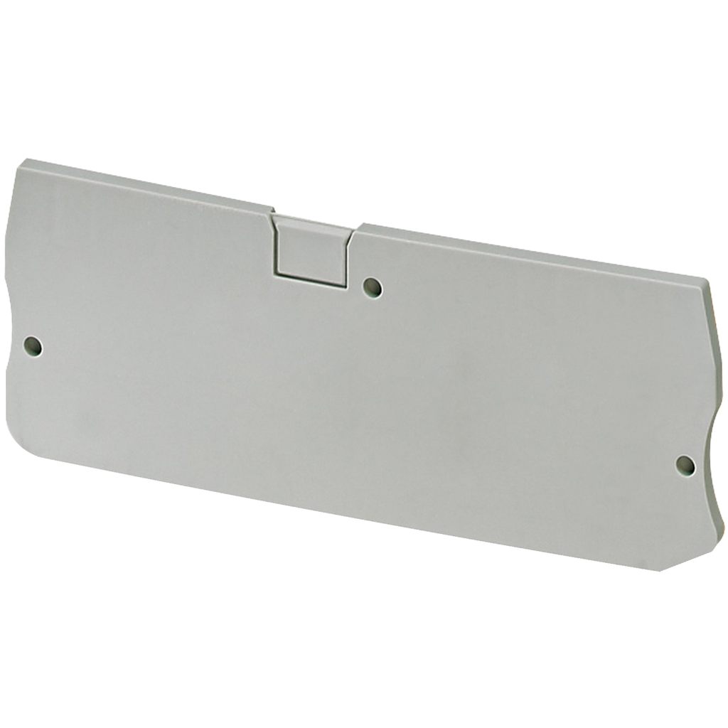 NSYTRACP44 – Cover plate, Linergy TR, 2.2mm width, 4 points, for push-in terminals NSYTRP44, grey, Set of 50