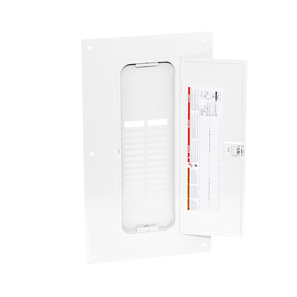 QOC32UFW – Replacement cover, QO, for 32 space load center, flush, white