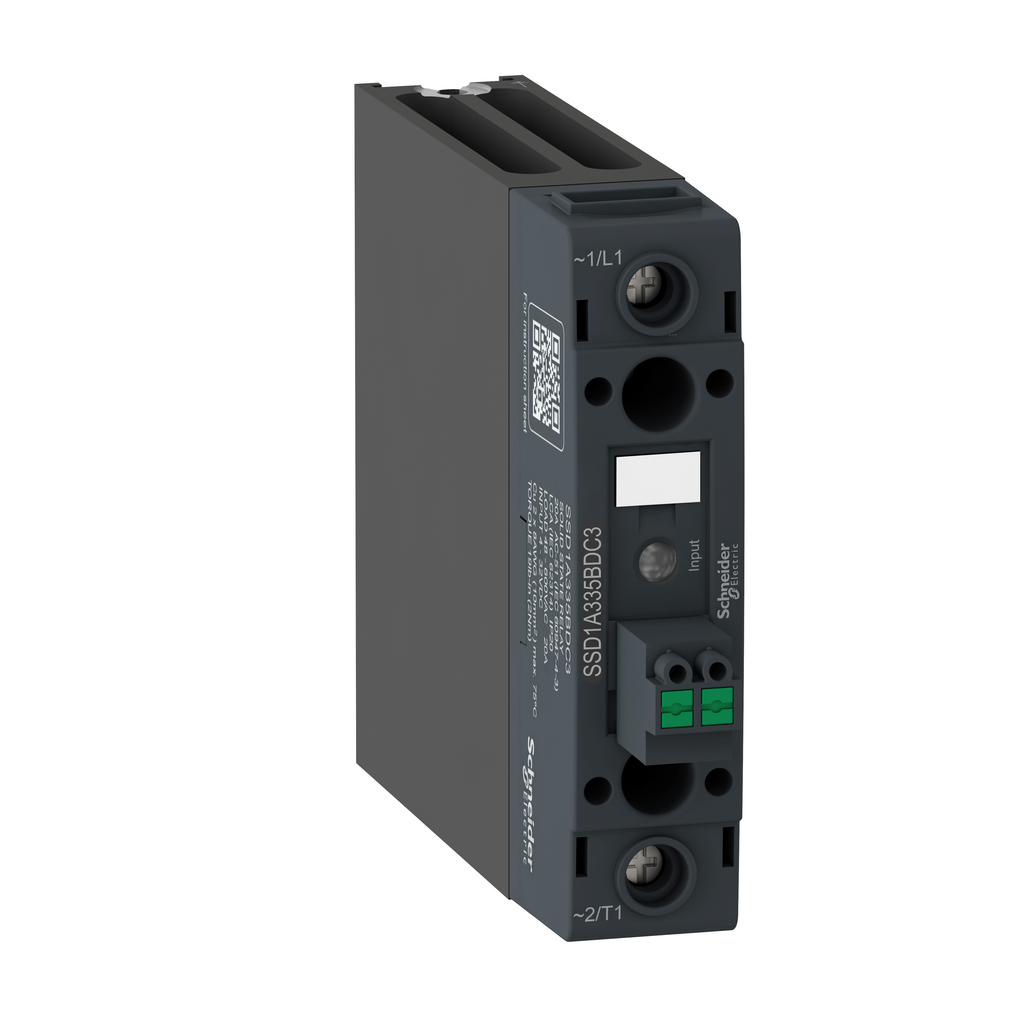 Mayer-DDS-single phase panel, Harmony Solid State Relays, 20A, DIN rail mount, random switching, input 90…280V AC DC,  output 48...600V AC-1