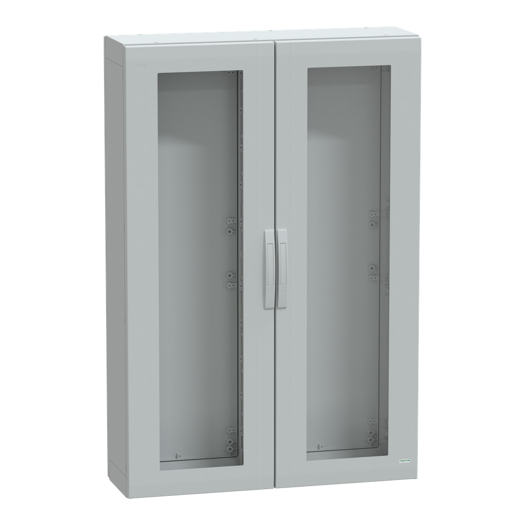 NSYPLA15103TG – Floor standing polyester enclosure, Thalassa PLA, glazed door, completely sealed, 1500x1000x320mm, IP65, IK08