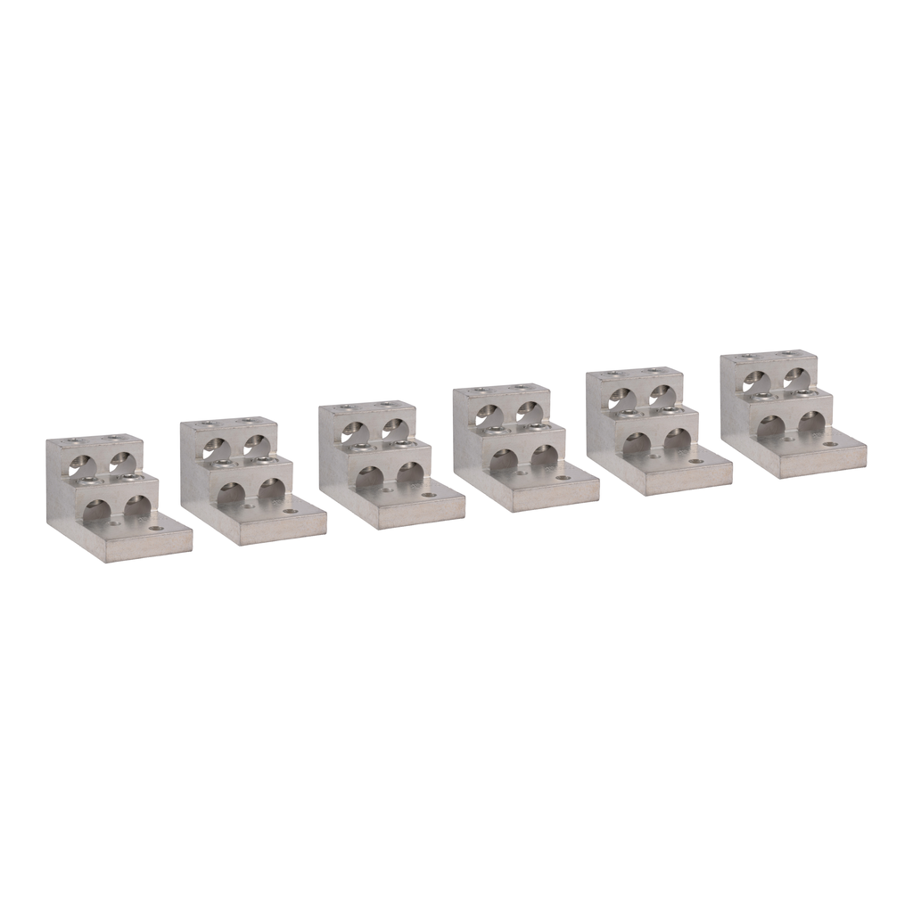 DZ2FX6 – Lug Kit,for LC1F780 contactor,6 lugs,four 1/0-750 MCM