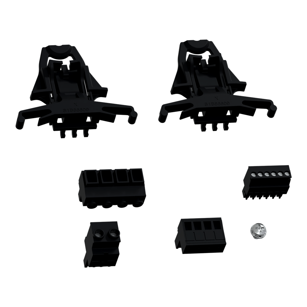 METSEPM51HK – PowerLogic series input connector, ct screws and panel mounting hardware PM51xx