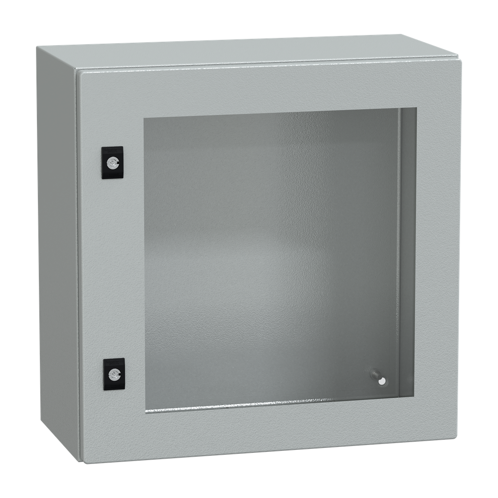 NSYCRN55250T – PanelSeT CRN tspt door w/o mount.plate. H500xW500xD250 IP66 IK08 RAL7035..