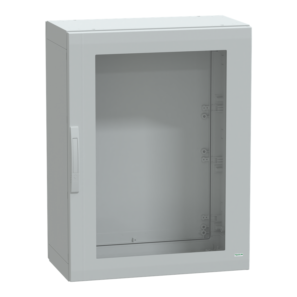 NSYPLA1074TG – Floor standing polyester enclosure, Thalassa PLA, glazed door, completely sealed, 1000x750x420mm, IP65, IK08