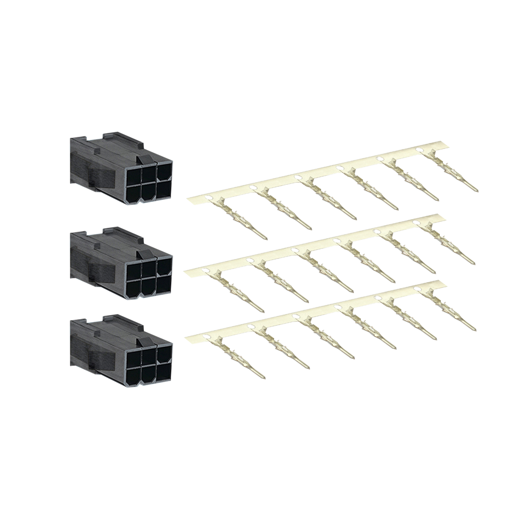 VW3M5D1F – motor power connector kit, leads conn. with brake for BCH2.B/.D/.F – 40/60/80mm