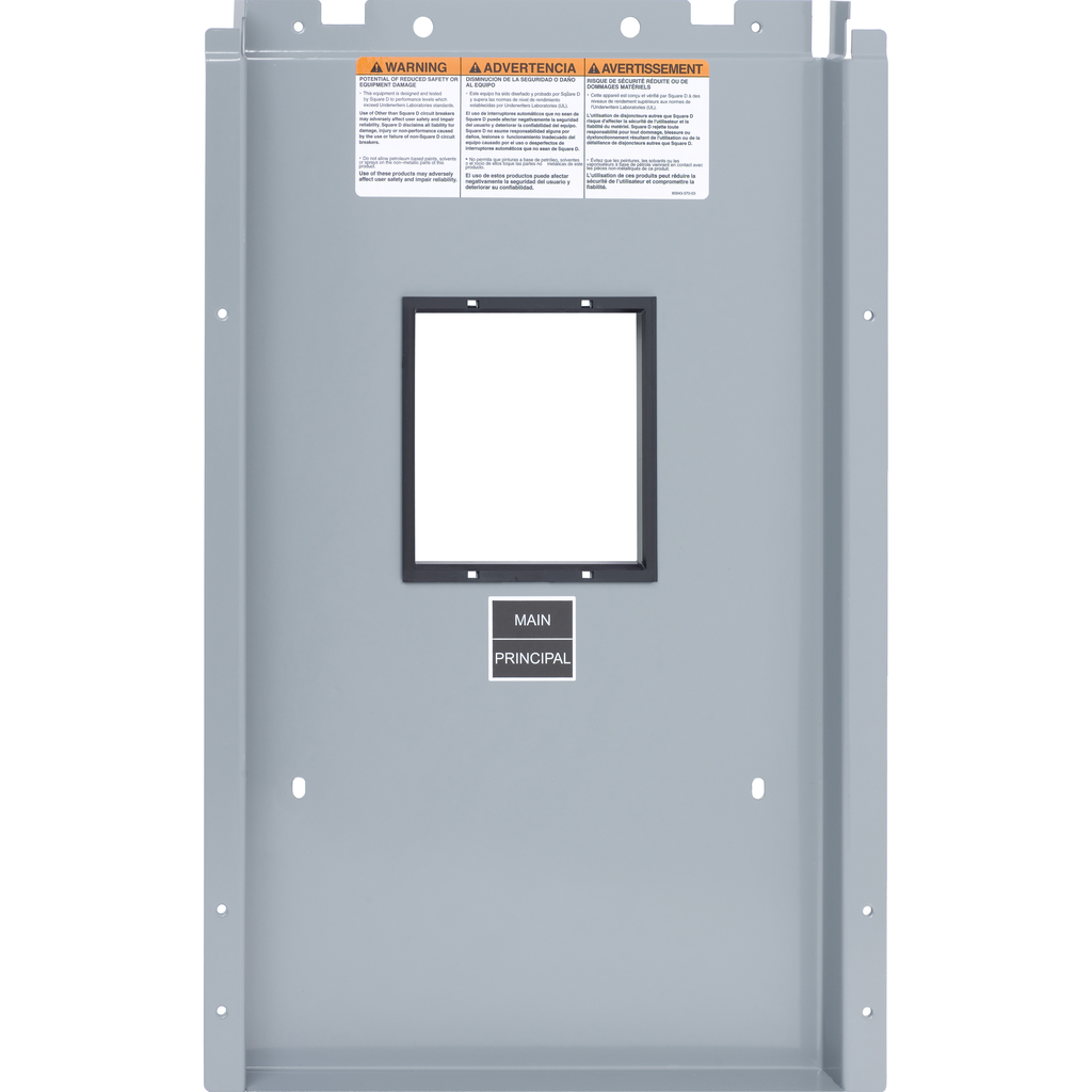 NFRPLMB2J – Panelboard accessory, NF, deadfront, main breaker, 250A, J-frame