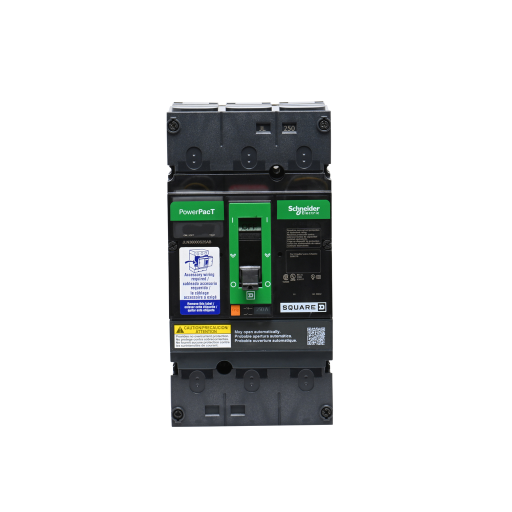 Mayer-DDS-Automatic switch, PowerPacT J, 250A, 3 pole, 600VAC, 50kA, plug in, magnetic, aux-2