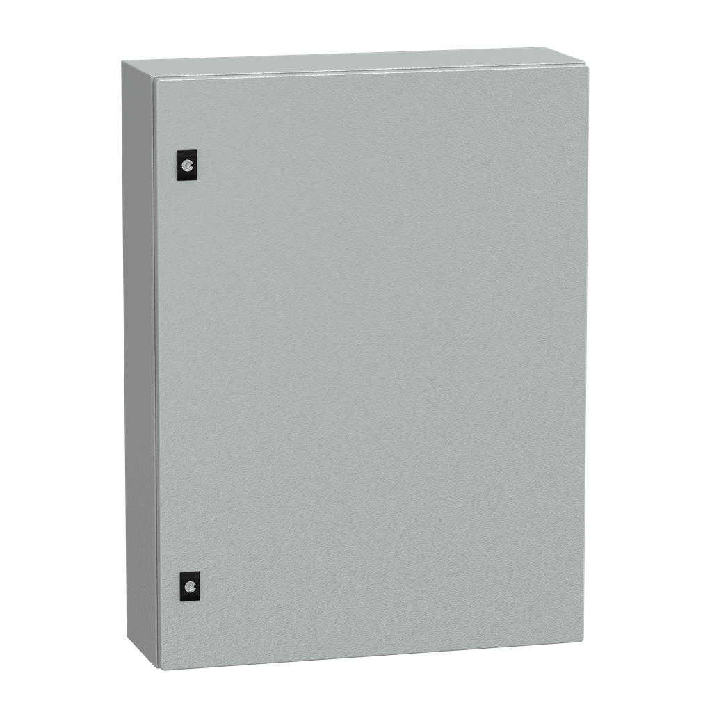 NSYCRN86200P – PanelSeT CRN plain door with mount.plate. H800xW600xD200 IP66 IK10 RAL7035..