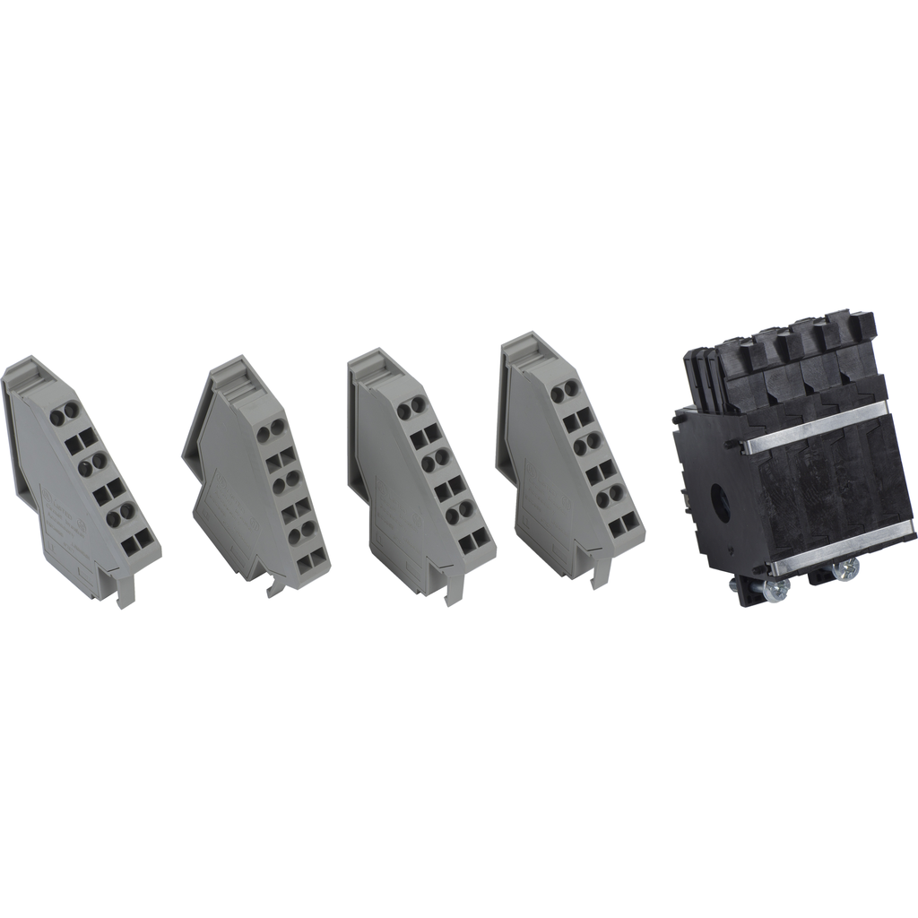 S48198 – Circuit breaker accessory, MasterPacT NW, 1 auxiliary switch, 4 push in connectors for fixed circuit breakers, 4A/4B