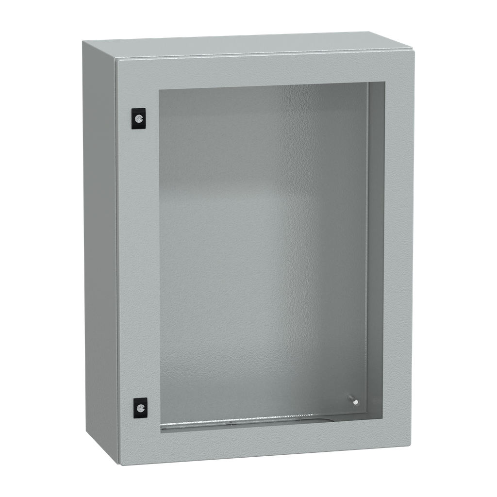 NSYCRN86300T – PanelSeT CRN tspt door w/o mount.plate. H800xW600xD300 IP66 IK08 RAL7035..