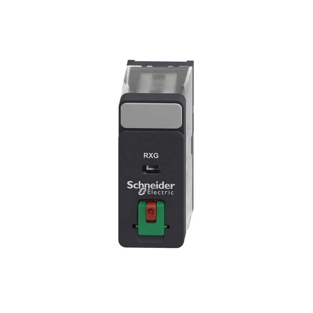 Mayer-DDS-interface plug in relay, Harmony Electromechanical Relays, 10A, 1CO, lockable test but to n, 24V AC-2
