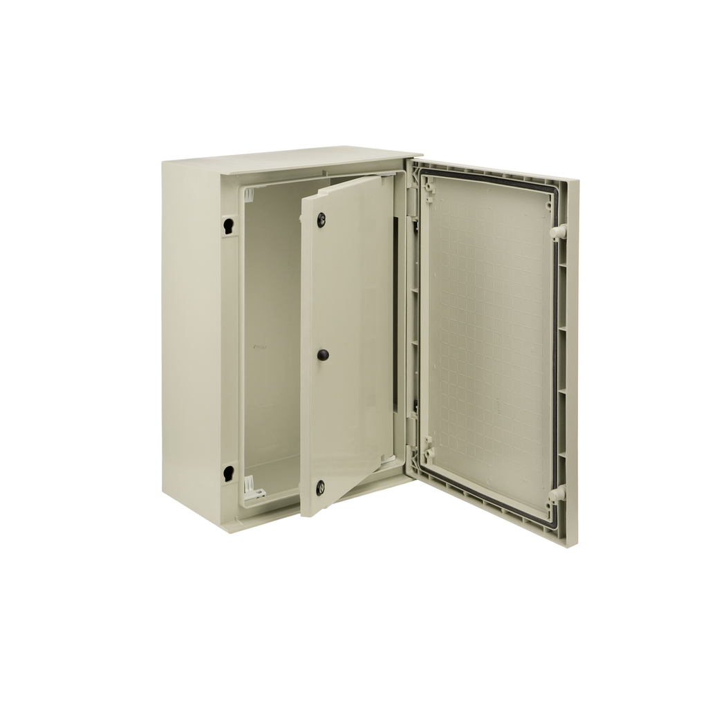 NSYPA3025PLMG – reversible internal door polyester 2 locks grid pattern forPLM3025