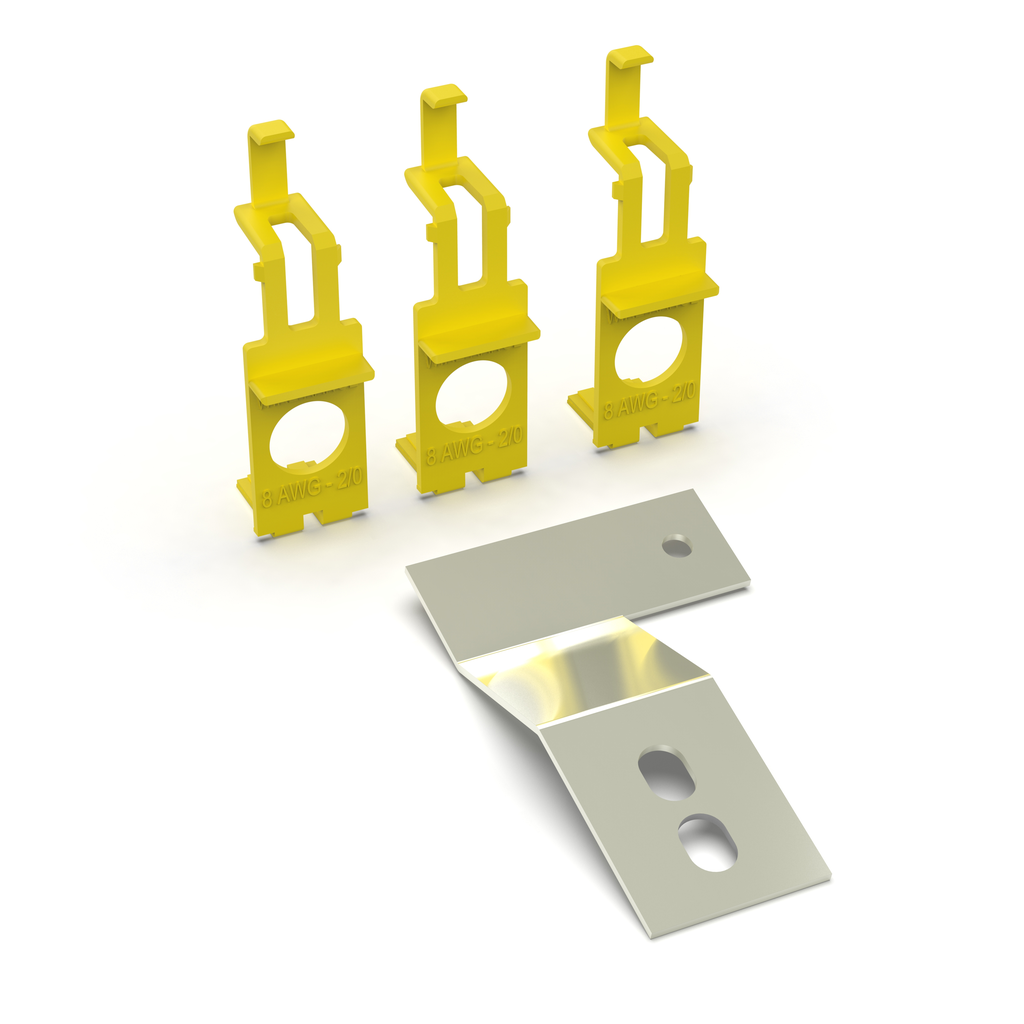 NFEDBS – Panelboard accessory, NF, UL service entrance, backfed main circuit breaker barrier with neutral bonding strap