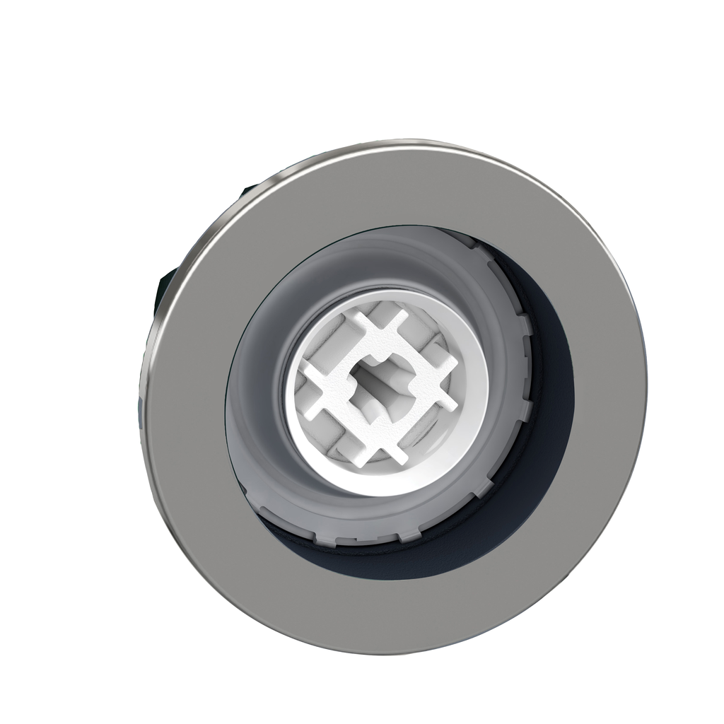 ZB4FH0 – Head for non illuminated push button, Harmony XB4, flush mounted without cap